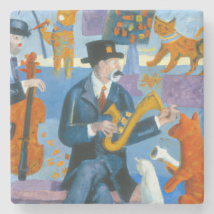 New Orleans Cajun Jazz Stadtrundgang: Steinuntersetzer