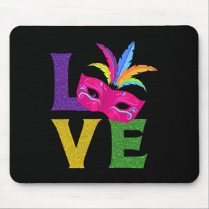 New Orleans Carnival Party Rosa Villa Saroli Mousepad