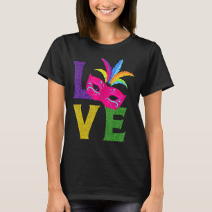 New Orleans Carnival Party Rosa Villa Saroli T-Shirt