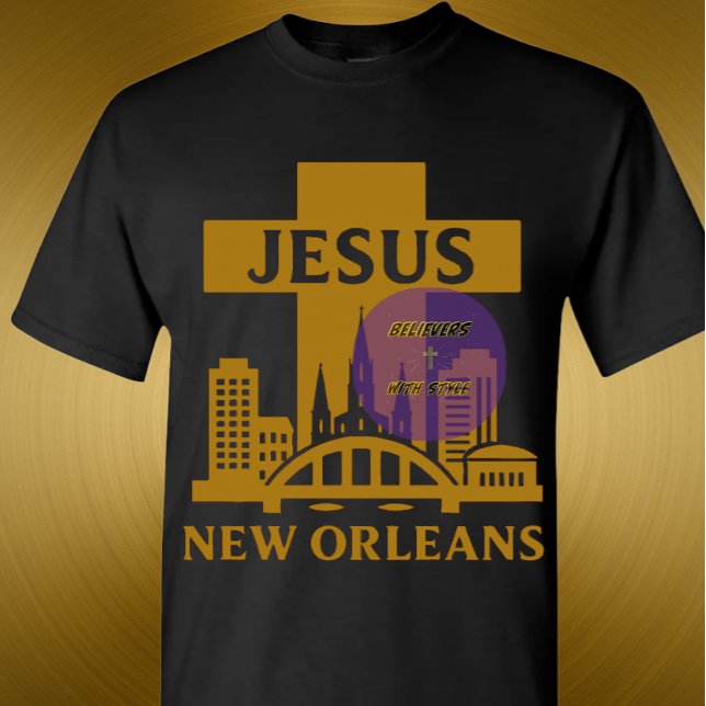 New Orleans - Christlich T-Shirt (Von Creator hochgeladen)