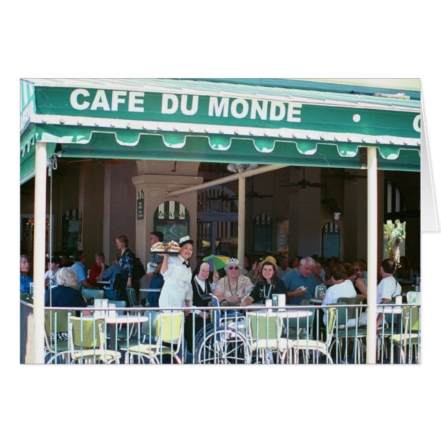 New Orleans Coffee und Beignets (Vorderseite (Horizontal))