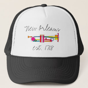 New Orleans Cool Jazz Trumpet Truckerkappe