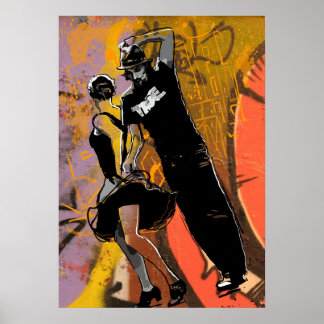 New Orleans Dance Poster