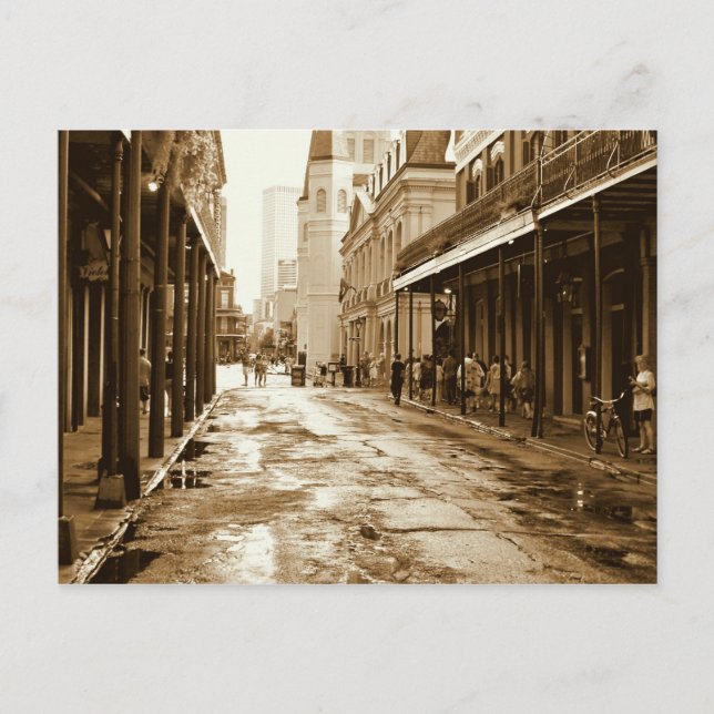 New Orleans: Das französische Viertel Postkarte (Vorderseite)