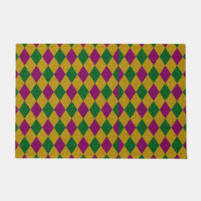 New Orleans DIamond Glitzer Fußmatte (Vorderseite)