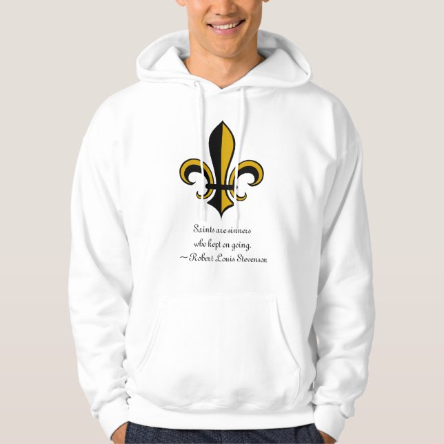 New Orleans Fleur D'Lis Hoodie (Vorderseite)