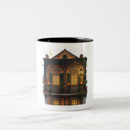 New Orleans French Quarter Halloween Zweifarbige Tasse