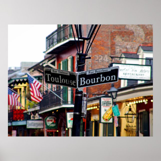 NEW ORLEANS FRENCH QUARTER POSTER (Vorne)