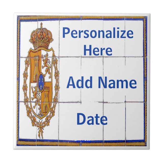 New Orleans French Quarter Sign Tiles Fliese (Vorderseite)