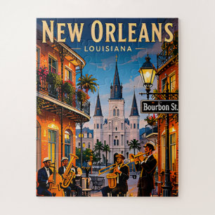 🎷 New Orleans French Quarter Straßenansichten