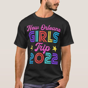 New Orleans Girls Trip 2022 Matching Bachelorette T-Shirt