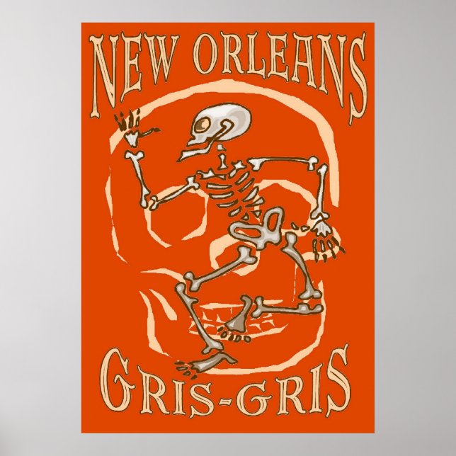 New Orleans Gris Gris Poster (Vorne)