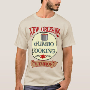 New Orleans Gumbo Kochkäppchen T-Shirt