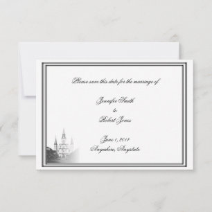 New Orleans Hochzeit in Urlaubsort Save the Date