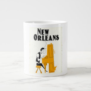 New Orleans Honky Tonk Jumbo-Tasse