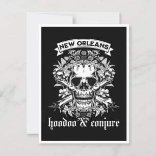 New Orleans: Hoodoo & Conjure Postkarte