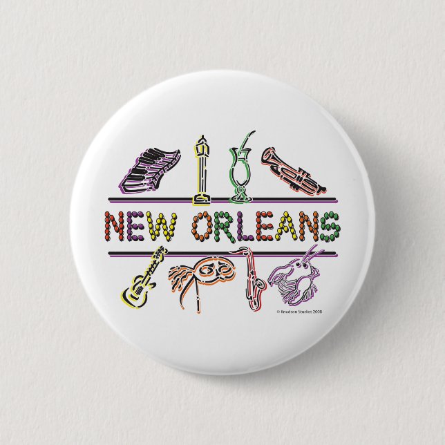 New Orleans-ICONS - Kopie Button (Vorderseite)