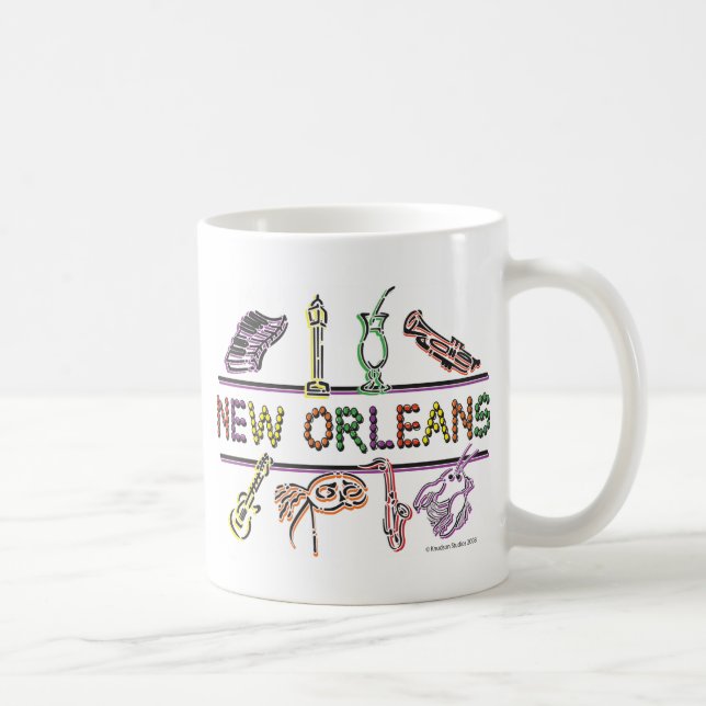 New Orleans-ICONS - Kopie Kaffeetasse (Rechts)