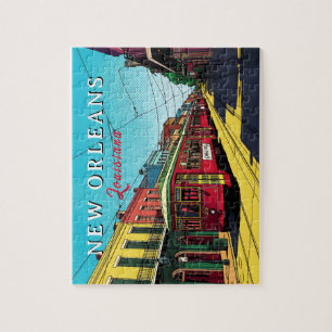 New Orleans inspirierte urbane Kunst