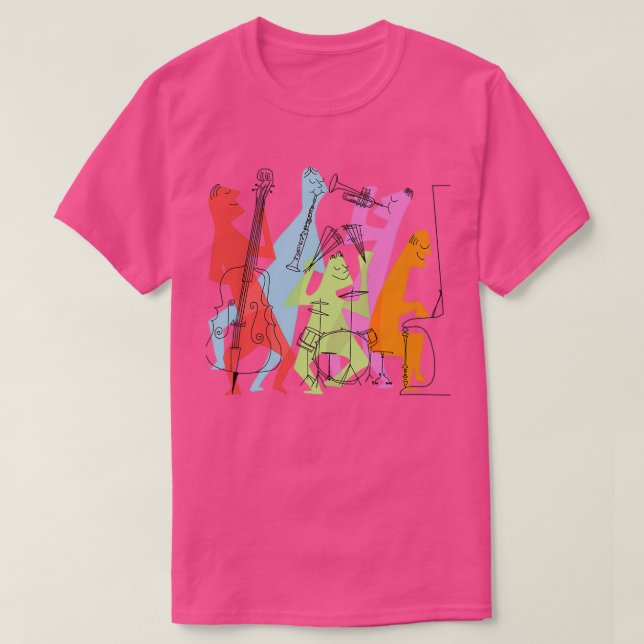 New Orleans Jazz Quintet T-Shirt (Design vorne)