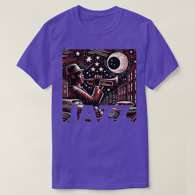 New Orleans Jazz TShirt (Design vorne)