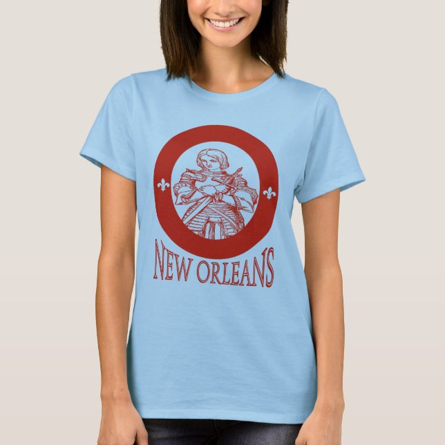 New Orleans Joan of Arc T-Shirt (Vorderseite)