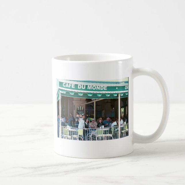 New Orleans Kaffee und Beignets Kaffeetasse (Rechts)