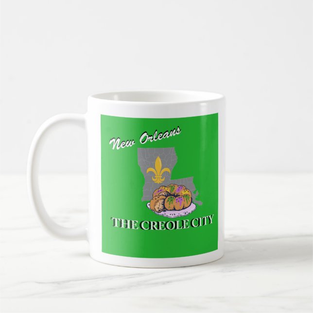 New Orleans Kaffeetasse  (Links)