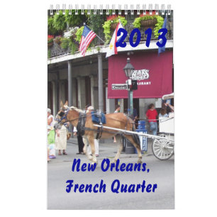 New Orleans, Kalender des französischen
