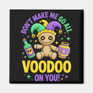 New Orleans Karneval Mardi Gras Voodoo-Puppe Magnet