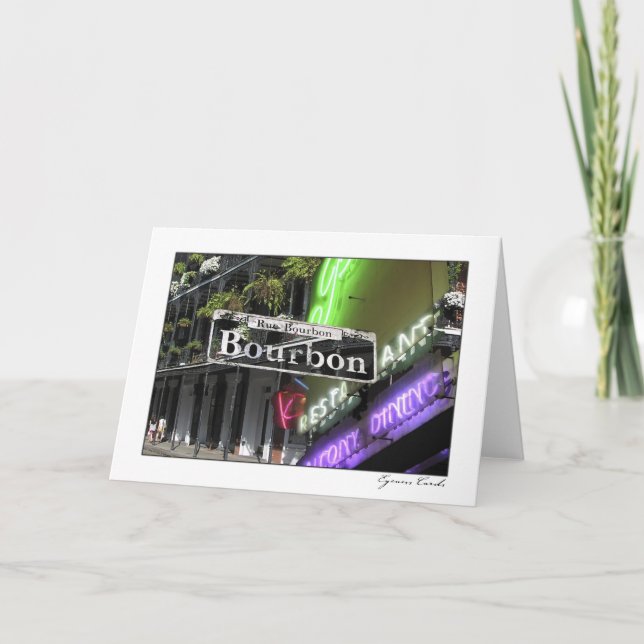 New Orleans Karte (Vorderseite)