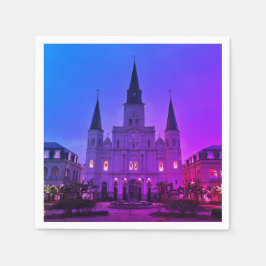 New Orleans, Kathedrale Basilica, Jackson Square Serviette