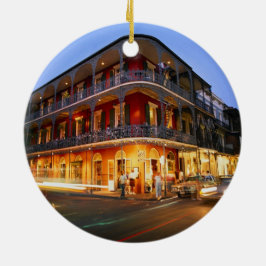 NEW ORLEANS KERAMIK ORNAMENT