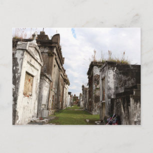 New Orleans, LA Friedhof Postkarte