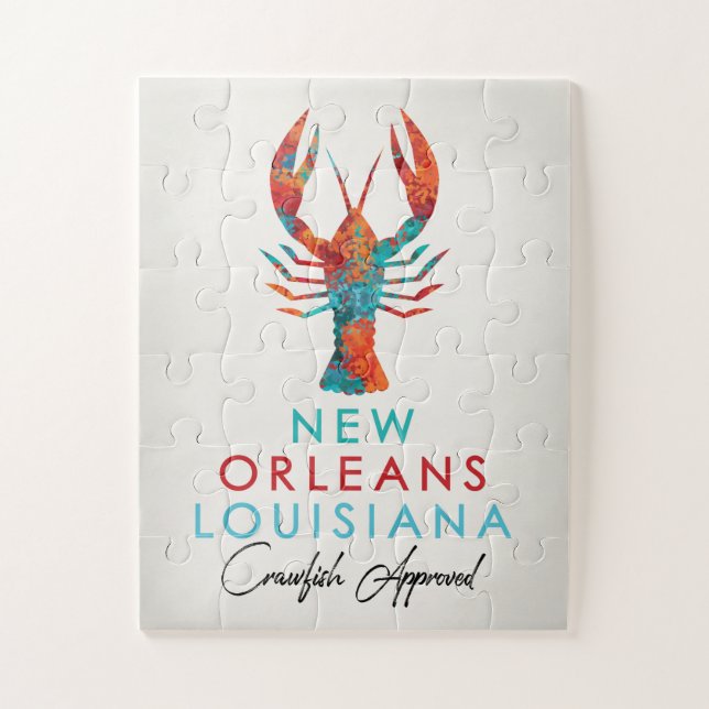 New Orleans Louisiana Crawfish Bright (Vertikal)