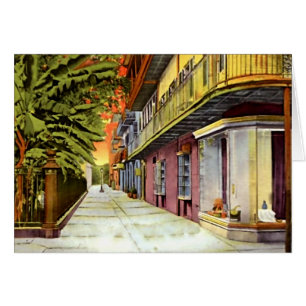 New Orleans Louisiana kapert Gassen-französisches