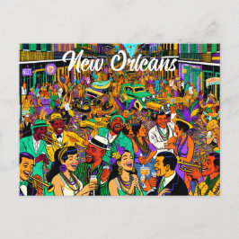 New Orleans, Louisiana Keepake Postkarte