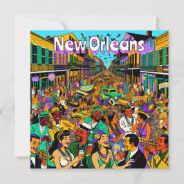 New Orleans, Louisiana Leute, die Spaß haben
