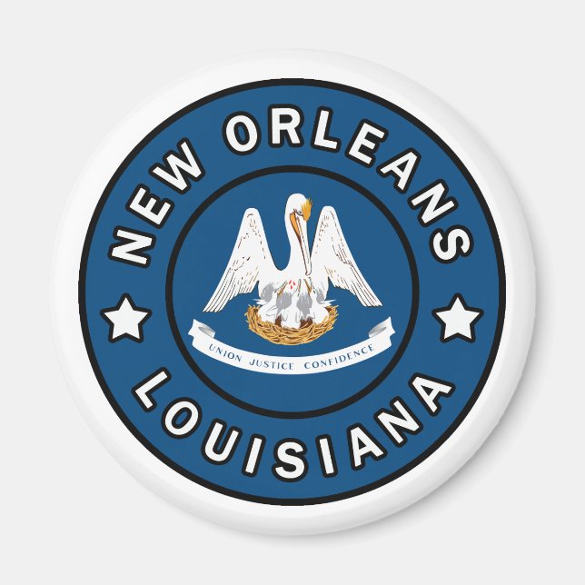 New Orleans Louisiana Magnet (Vorne)