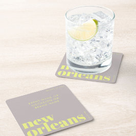 New orleans Louisiana Party Paper Untersetzer