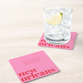 New orleans Louisiana Party Paper Untersetzer