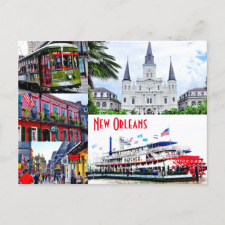 New Orleans, Louisiana Postkarte