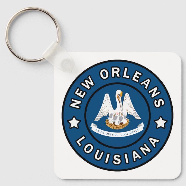 New Orleans Louisiana Schlüsselanhänger (Vorderseite)
