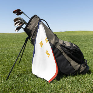 New Orleans (Louisiana) Stadtflagge Golfhandtuch