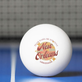New Orleans Louisiana Tischtennis Tischtennisball