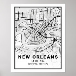 New Orleans Louisiana USA Reisen Poster