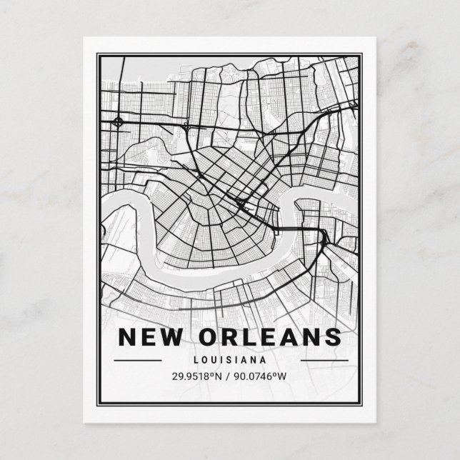 New Orleans Louisiana USA Reisen Postkarte (Vorderseite)