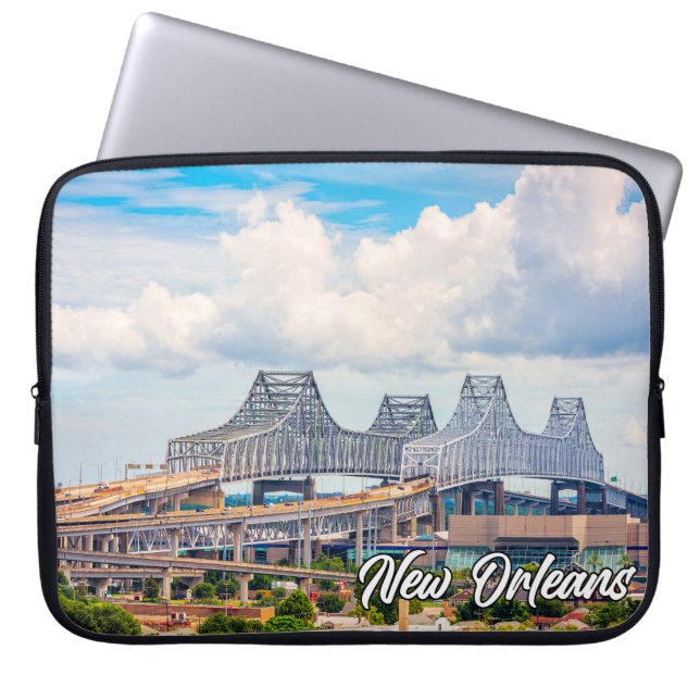New Orleans, Louisiana, Vereinigte Staaten Laptopschutzhülle (Vorderseite)