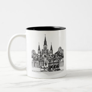 New Orleans, Louisiana Zweifarbige Tasse