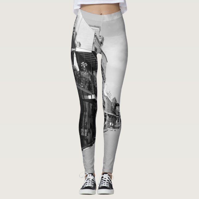 New Orleans, Louisianna NOLA Leggings (Vorderseite)